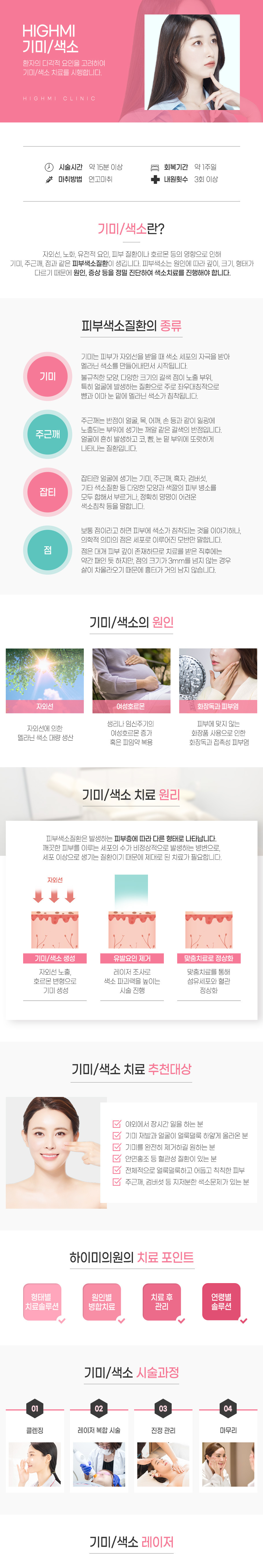 기미잡티색소